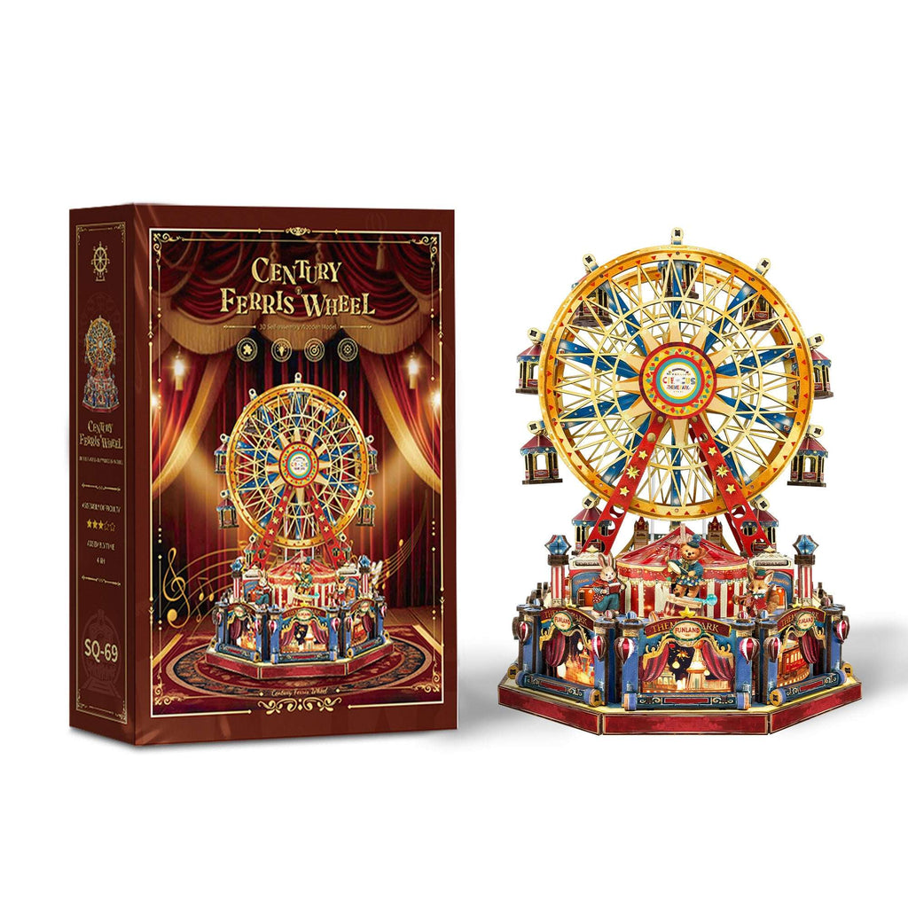 Century Ferris Wheel 3D Wooden Mechanical Puzzles