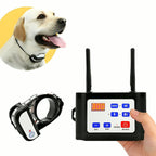 SafeZone - Wireless Dog Fence & Training Collar | Animal-Friendly Correction Methods | Rechargeable & Waterproof