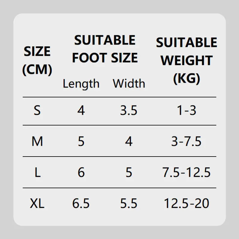 2 Pair Non-Slip Waterproof Dog Shoes for Safe and Happy Paws