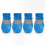 2 Pair Non-Slip Waterproof Dog Shoes for Safe and Happy Paws