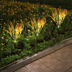 2 piece pack solar wheat ear lights