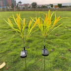 2 piece pack solar wheat ear lights