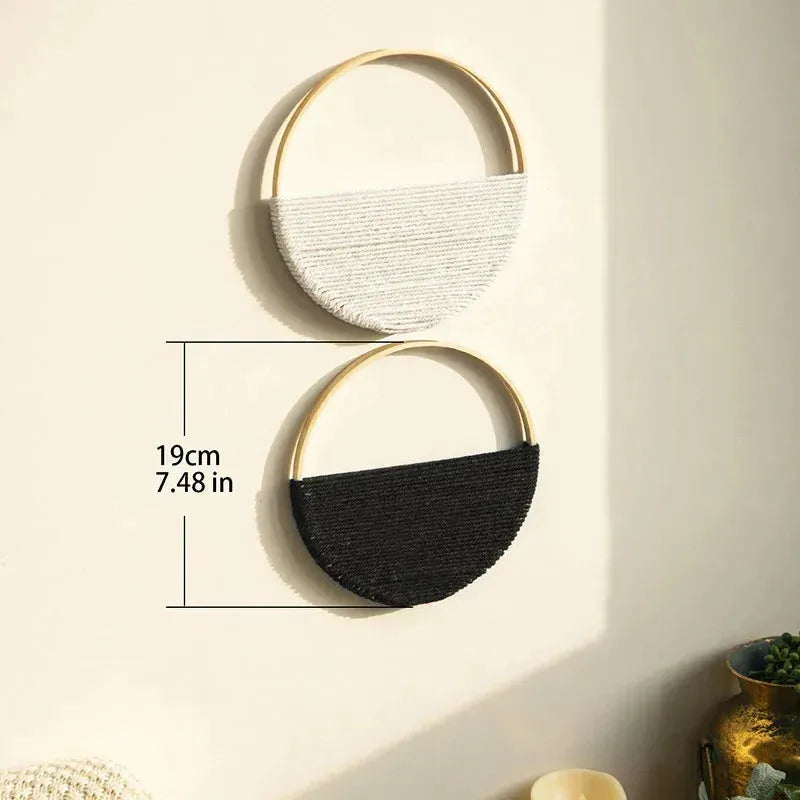 Willowloop – Circular Macrame Wall Decor with Symmetrical Design