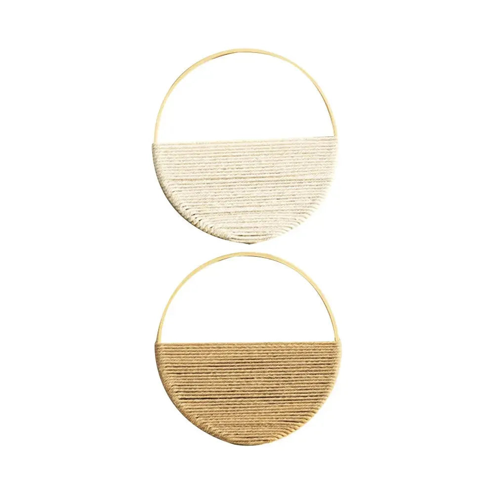 Willowloop – Circular Macrame Wall Decor with Symmetrical Design