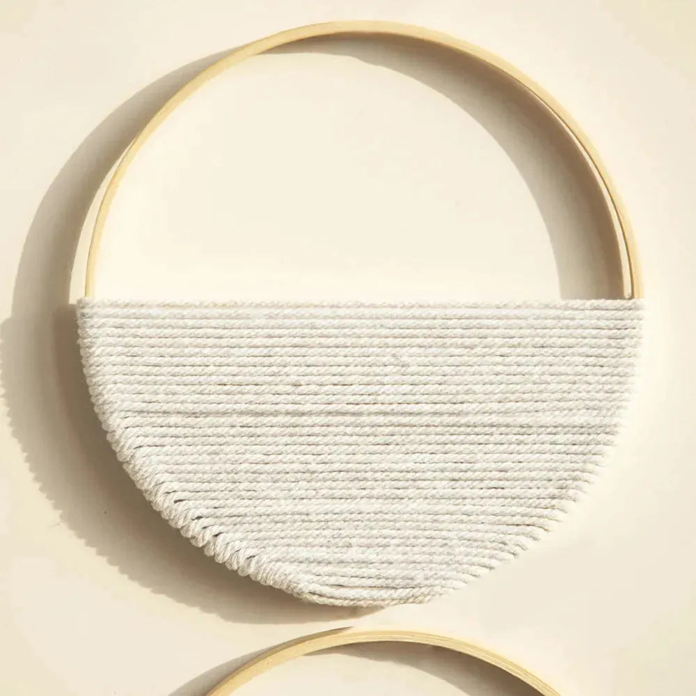 Willowloop – Circular Macrame Wall Decor with Symmetrical Design