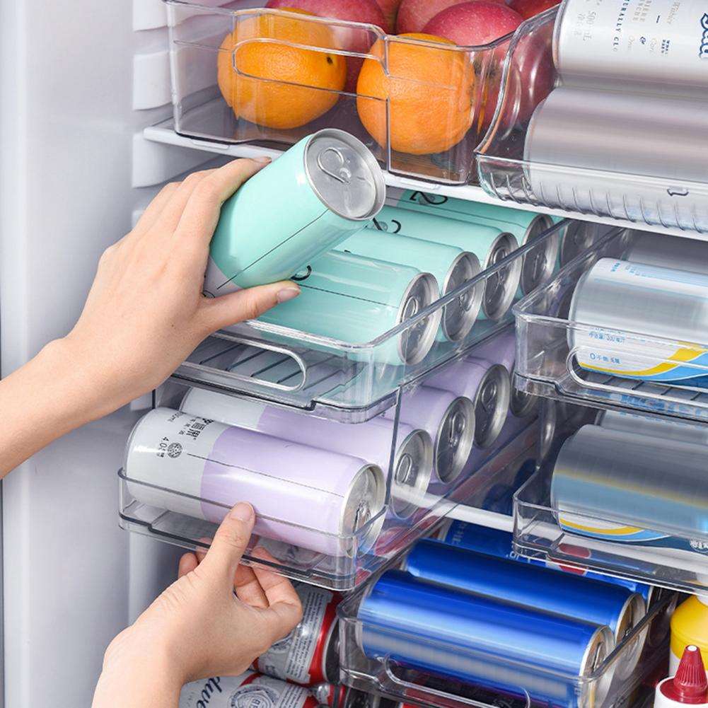 2-Tier Roll Transparent Organizer Holder