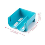 2-Tier Roll Transparent Organizer Holder