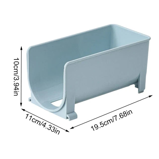 2-Tier Roll Transparent Organizer Holder