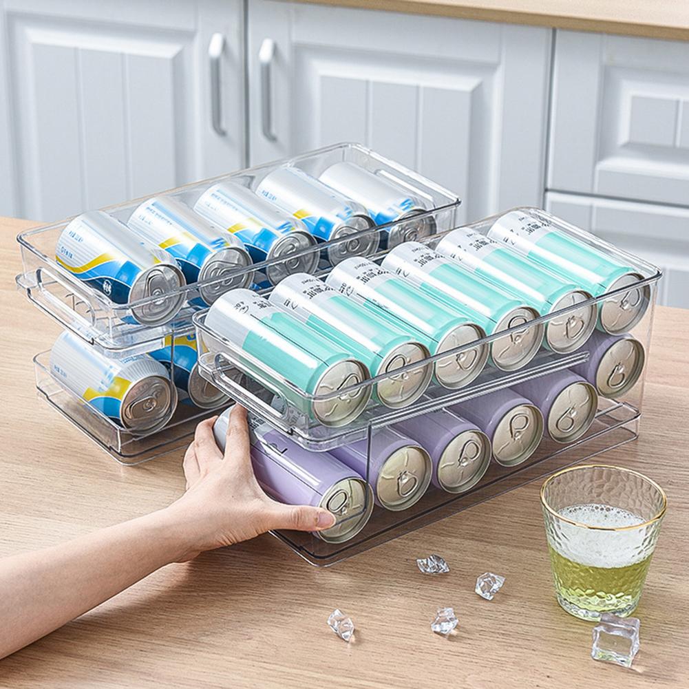 2-Tier Roll Transparent Organizer Holder