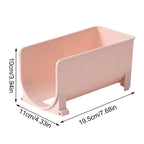 2-Tier Roll Transparent Organizer Holder