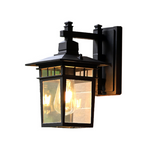 Elegant Outdoor Wall Light Alessio Black