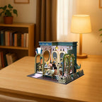 Hair Saloon Mini House Kit l DIY Miniature Kit