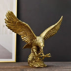 Golden Eagle Statue – Luxury Decor