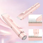 2-in-1 Women's Trimmer – Gentle & precise for face & body