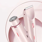 2-in-1 Women's Trimmer – Gentle & precise for face & body