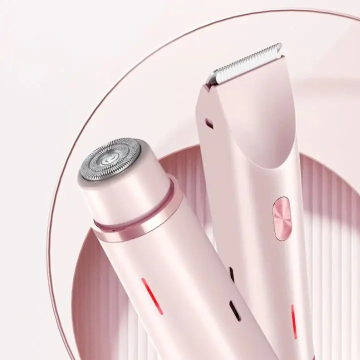 2-in-1 Women's Trimmer – Gentle & precise for face & body