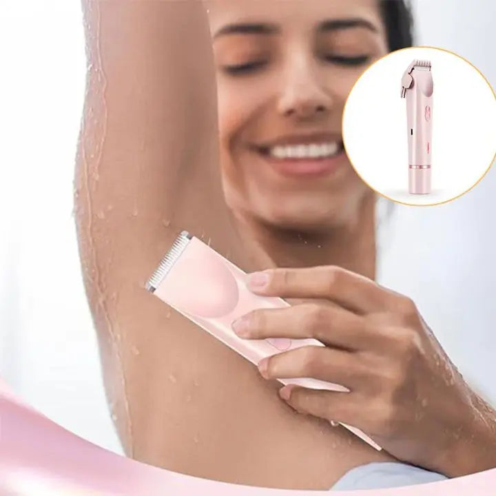 2-in-1 Women's Trimmer – Gentle & precise for face & body