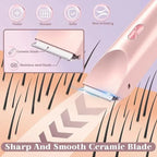 2-in-1 Women's Trimmer – Gentle & precise for face & body