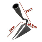 2-in-1 Stainless Steel Triangle Weed Remover & Soil Loosener