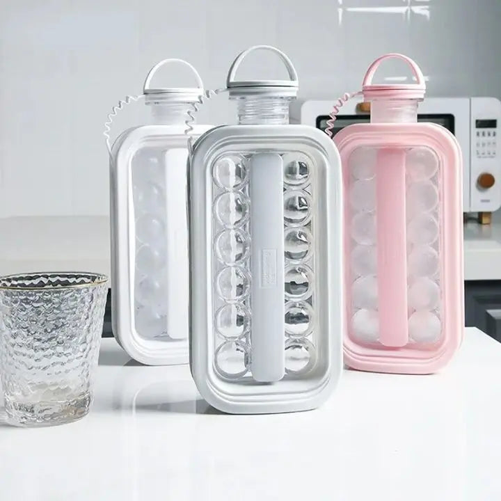2-in-1 Ice Cube Maker – Ideal for Cocktails & Drinks