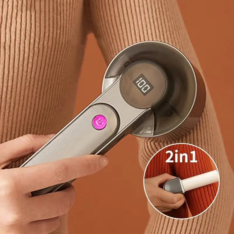 2-in-1 Electric Lint Remover for Flawless Fabrics