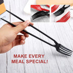 2-in-1 Fork & Chopsticks – Ideal for Pasta, Sushi, Salad & Dessert