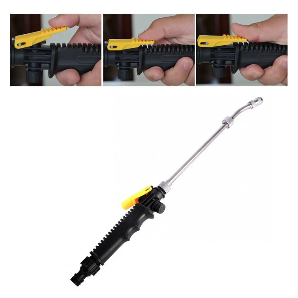2-in-1 High Pressure Cleaner Attachment – Transforms the Garden Hose into a Water Jet