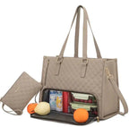 2-in-1 Insulated Bag with Laptop Compartment – Stylish & Practical for Work and Everyday Life