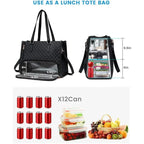 2-in-1 Insulated Bag with Laptop Compartment – Stylish & Practical for Work and Everyday Life