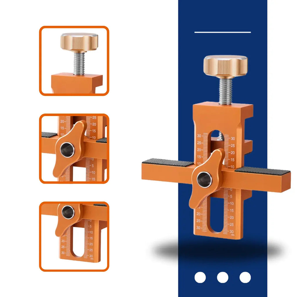 2-in-1 Assembly Aid for Precise Alignment of Cabinet Doors