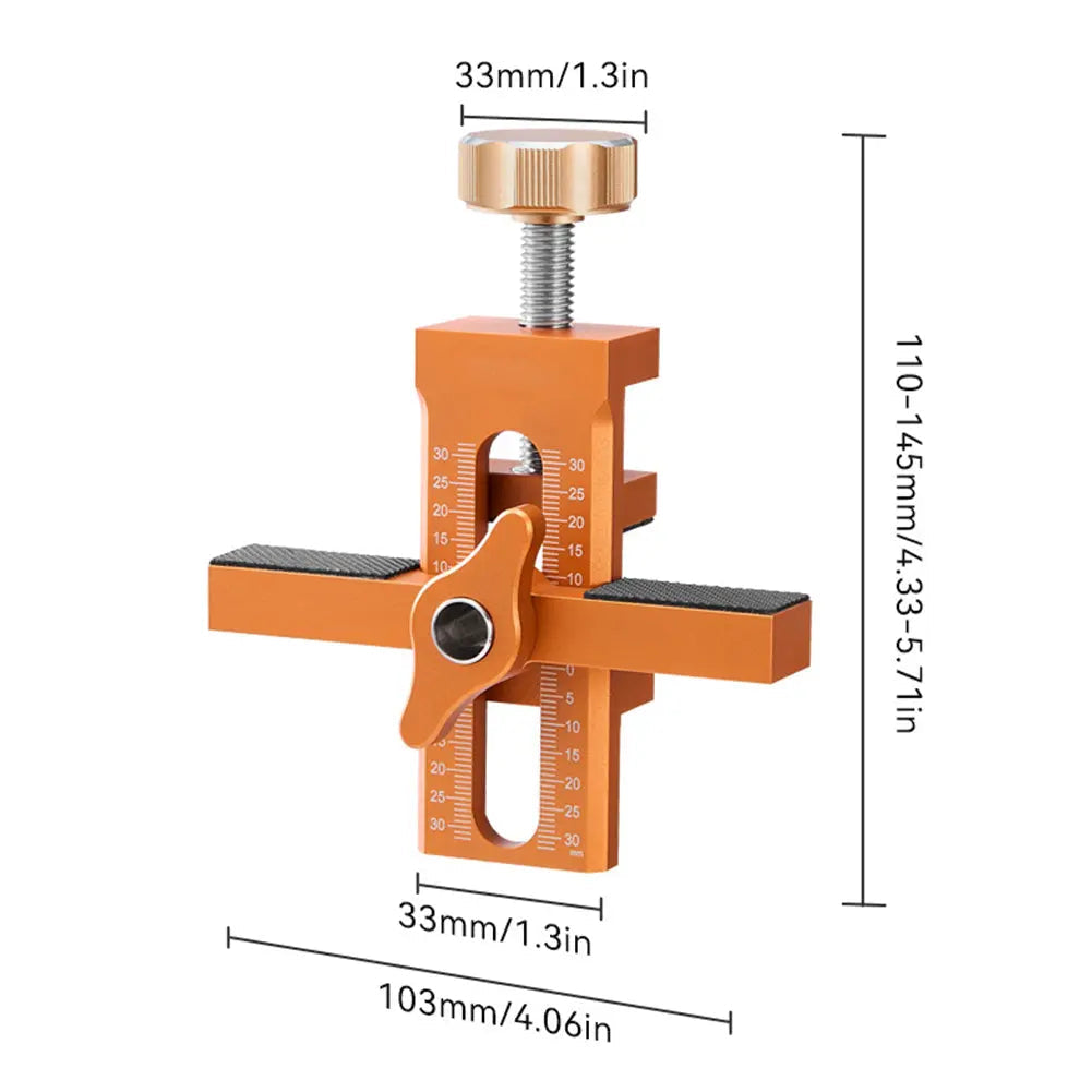 2-in-1 Assembly Aid for Precise Alignment of Cabinet Doors