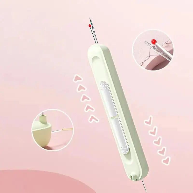 2-in-1 Needle Threader and Seam Ripper – Compact and Practical