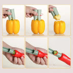 2-in-1 Pepper Corer & Vegetable Cutter