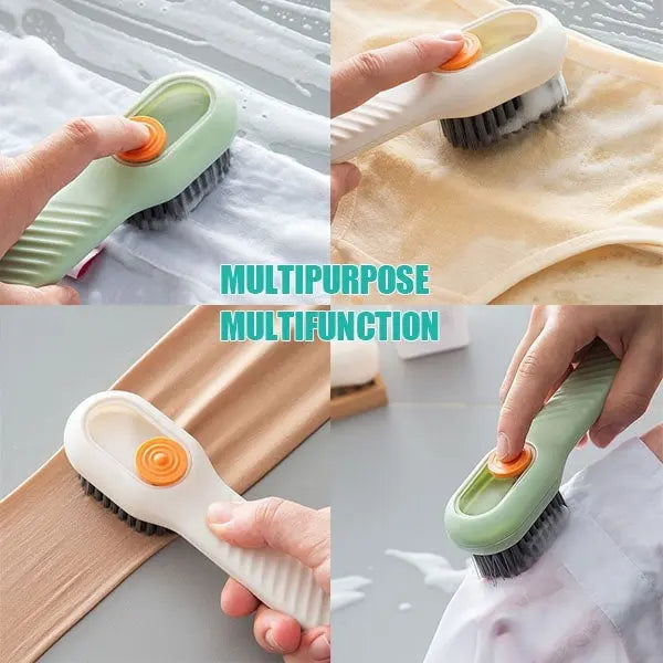 2-in-1 Cleaning Brush with Soap Dispenser – Cleanliness Made Easy