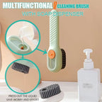 2-in-1 Cleaning Brush with Soap Dispenser – Cleanliness Made Easy