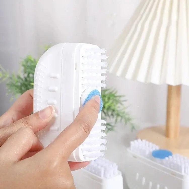 2-in-1 Shoe Brush for Effortless Cleaning & Restoration