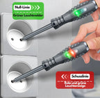 2-in-1 Voltage Tester Screwdriver (2 pieces/set)