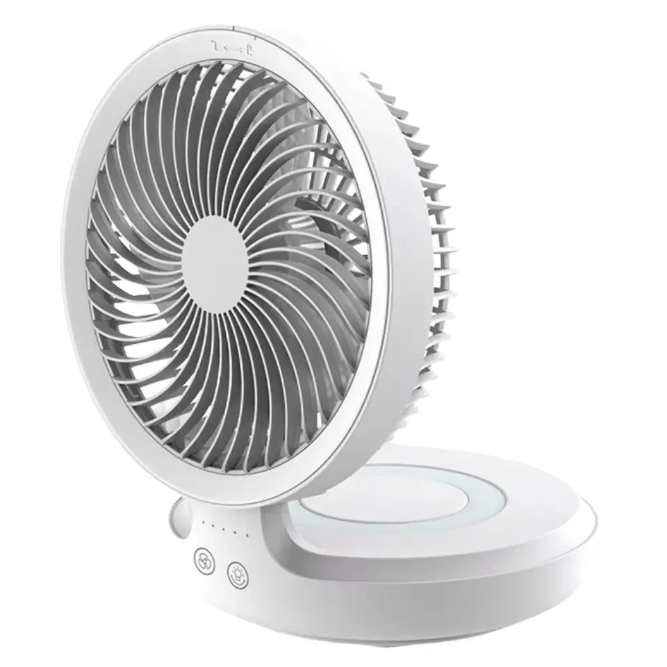 2-in-1 Fan for Wall & Table – Quiet, Space-saving & Powerful