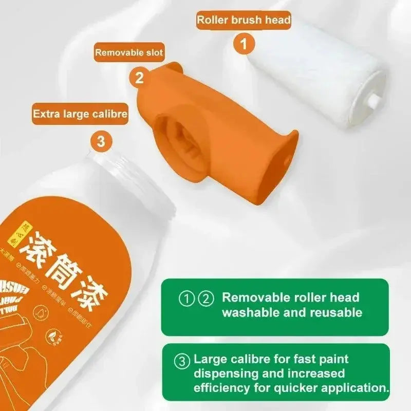 2-in-1 Wall Repair Roller for Effortless Touch-Ups