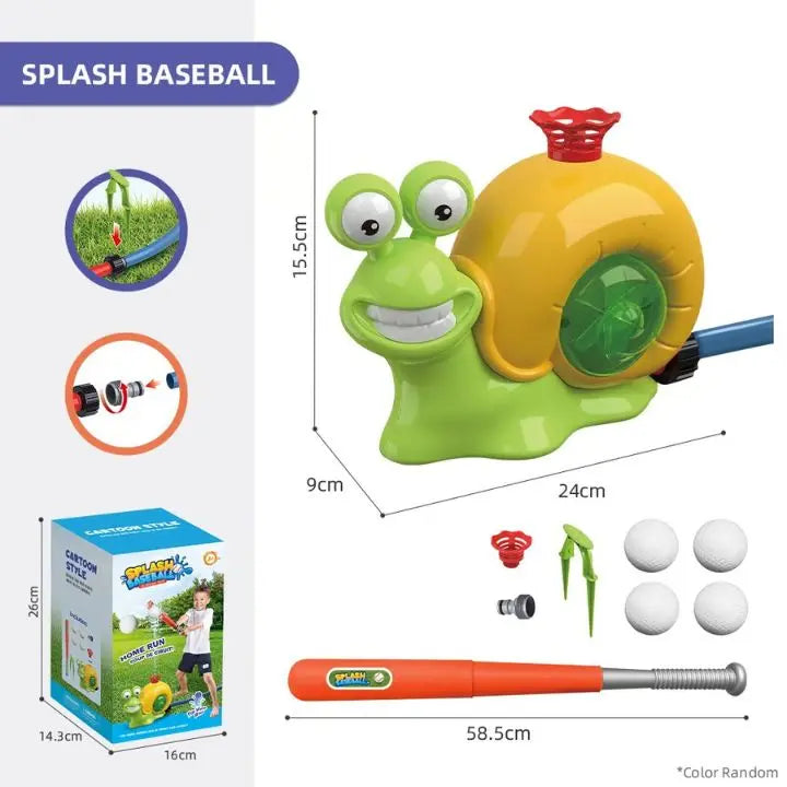 2-in-1 Water Play & Baseball Set – Outdoor Fun for Kids