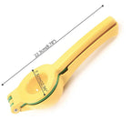 2-In-1 Aluminum Lemon Lime Squeezer and Hand Manual Citrus Juicer