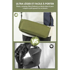 2-in-1 Chair Bag – Ultralight Foldable Backpack with Built-In Seat