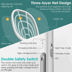 2-in-1 Electric Rechargeable Insect Killer