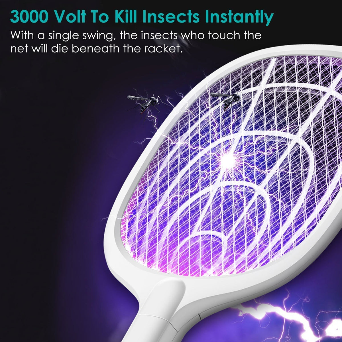 2-in-1 Electric Rechargeable Insect Killer