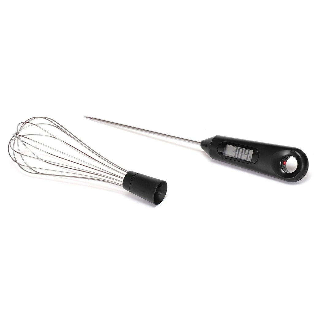 2-in-1 Instant-Read Food Thermometer and Egg Beater
