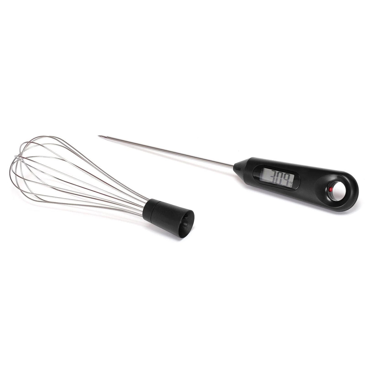 2-in-1 Instant-Read Food Thermometer and Egg Beater