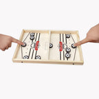 2-in-1 Table Football & Shuffleboard Fun – GameMaster