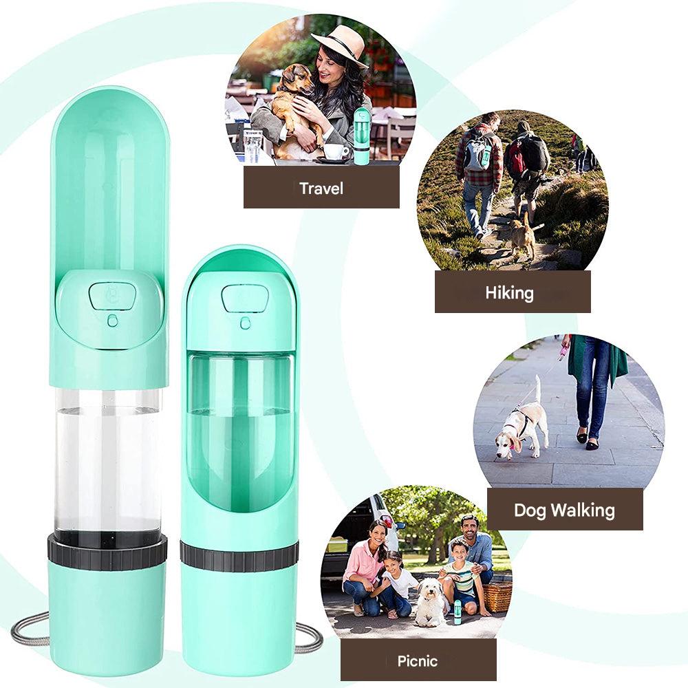 2-in-1 Travel Food and Water Bottle - PawBuddy