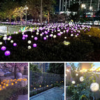 2-Pack: Outdoor Solar Dandelion Garden Lights