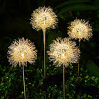 2-Pack: Outdoor Solar Dandelion Garden Lights